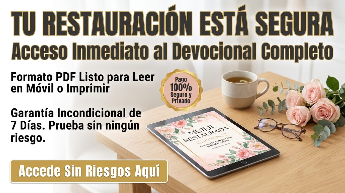 Mujer Restaurada: Devocional Cristiano de 30 Días para Sanar Heridas Emocionales