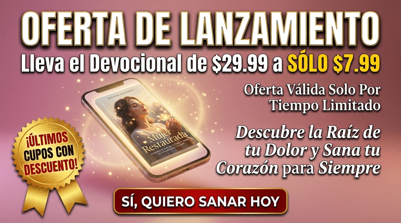 Mujer Restaurada: Devocional Cristiano de 30 Días para Sanar Heridas Emocionales